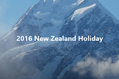2016 New Zealand Trip 